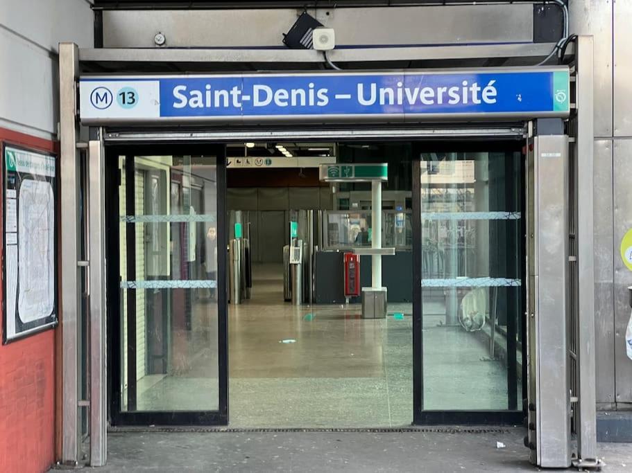 פיירפיט-סור-סיין Charmante Studio Ligne 13 Tram 5 Saint Denis מראה חיצוני תמונה
